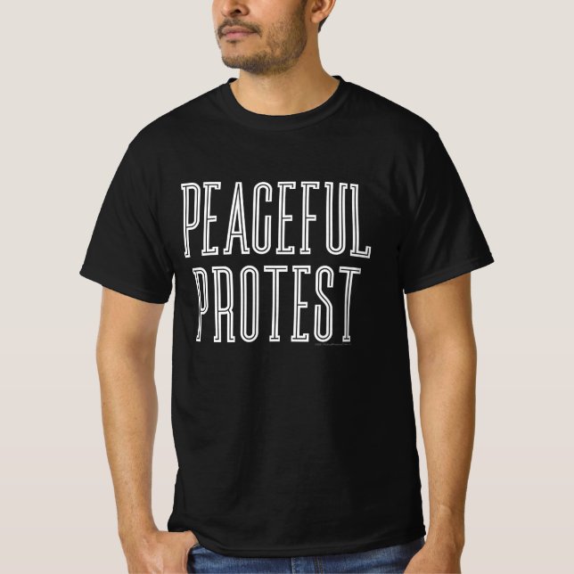 Camisa de Protesto Pacífica (Frente)