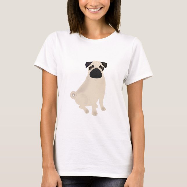 Camisa de Pug Women's (Frente)