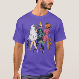 Camisa De Pumpkin Face Skeleton, Skeleton Pumpkins