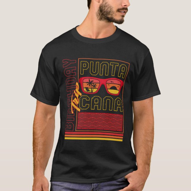 Camisa de Punta Cana, Viagem de Aniversário Punta  (Frente)