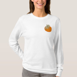 Camisa de queda bonito Pumpkin Design 2 T-Shirt