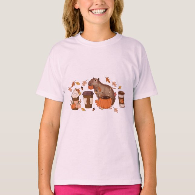 Camisa de queda de Capybara (Frente)