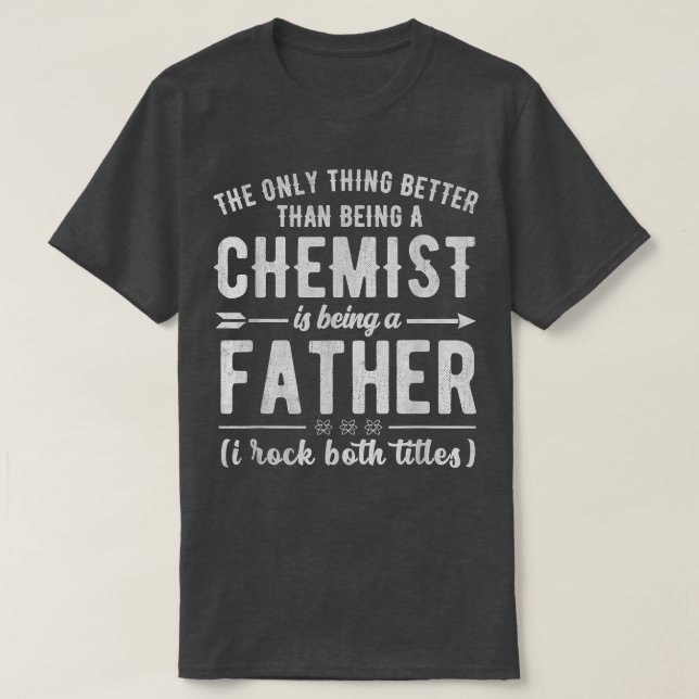 Camisa de Química Atom Chemical Enzyme Science Mol (Frente do Design)