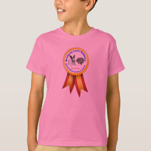 Camisa de Rabbitry Childs do amor fraternal