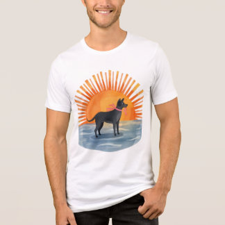 Camisa de Raça de Cachorro Vintage Retro | Estilo