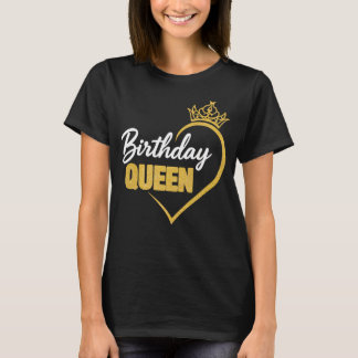 Camisa De Rainha De Aniversário Para Ela