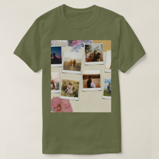 camisa de rayon com mangas curtas e estampa na rua