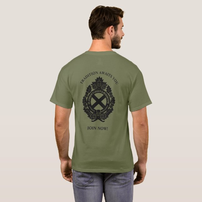 Camisa de recrutamento de SALPD (Parte Traseira Completa)