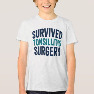 Camisa de Recuperação "Cirurgia de Tonsilite Sobre