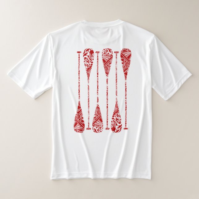 Camisa de remada do KCC Unisex (Postura das costas)