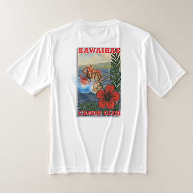 Camisa de remada do KCC Unisex (Postura das costas)