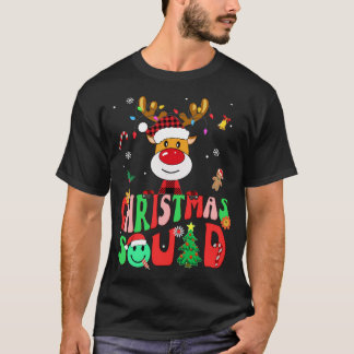 Camisa De Reprodução De Esquadrão De Natal Familia