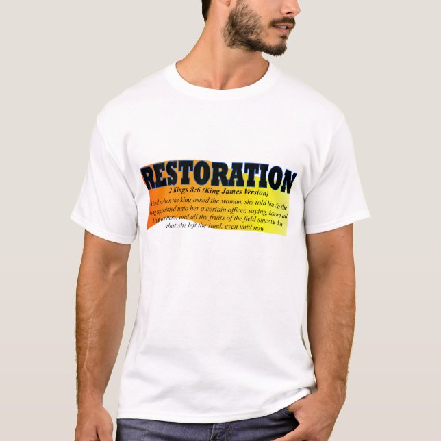 Camisa de Restauração 1 (Frente)