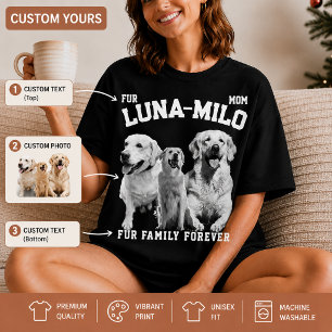 Camisa de retrato de animal de estimação personali