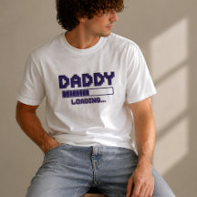 Camisa de Revelação de Gravidez do Papai Carregand