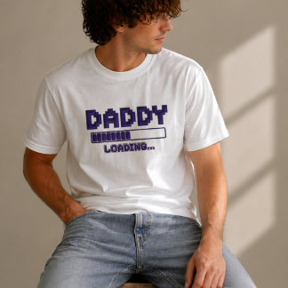 Camisa de Revelação de Gravidez do Papai Carregand