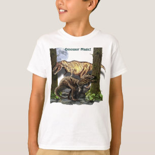 Camisa de Rex do T dos DINOSSAUROS, das ÁRVORES &