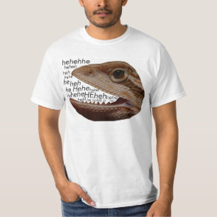 camisa de riso do lagarto
