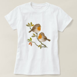 Camisa de Robin Birds em Inglês