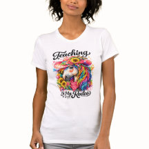 Camisa de Rodeio para Professores, Floral Cavalo C