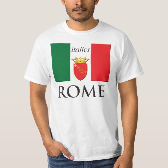 Camisa de Roma Italia T (Frente)