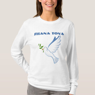 Camisa de Rosh Hashana Ano Novo Judaico Pombo