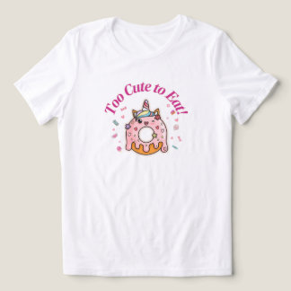 Camisa de Rosquinha Kawaii para Mulheres