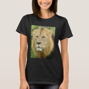 Camisa De Rosto De Leão Para Homens, Mulheres. Leg