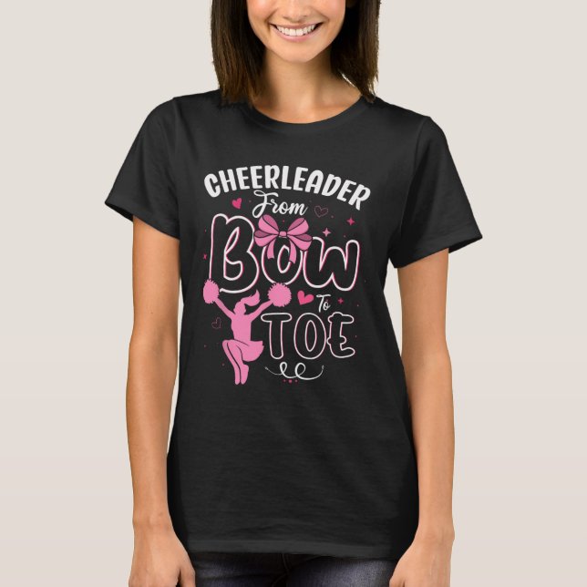 Camisa de rotina de ginástica de líder de torcida  (Frente)