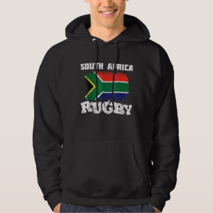 Camisa de Rugby da África do Sul Com a Bandeira Su