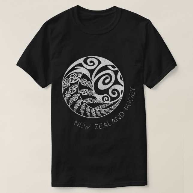 Camisa de Rugby da Nova Zelândia, Maori Inspirou K (Frente do Design)