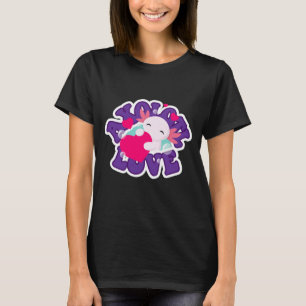 Camisa De Salamandra Etomolotl Cute