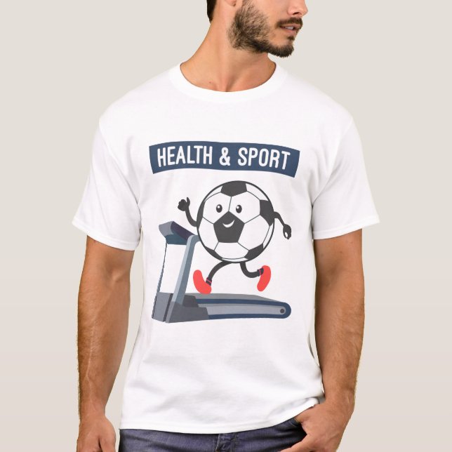 Camisa De Saúde E Esporte (Frente)