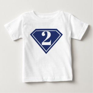 Camisa de segundo aniversário Super-Herói para Men