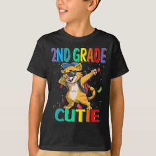 Camisa de segundo Cutie Cat T-Shirt