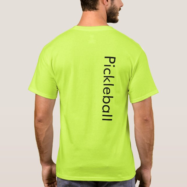 Camisa de Segurança de T-Shirt de Pickleball (Verso)