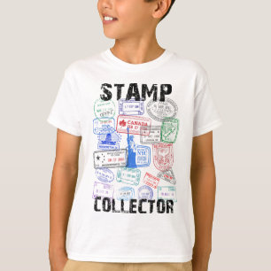 Camisa de Selos de Passaporte Viagem Férias