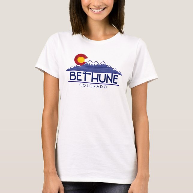 Camisa de senhoras Bethune Colorado (Frente)