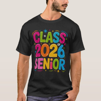 Camisa de Sênior da Turma de 2026 – Formatura 2026