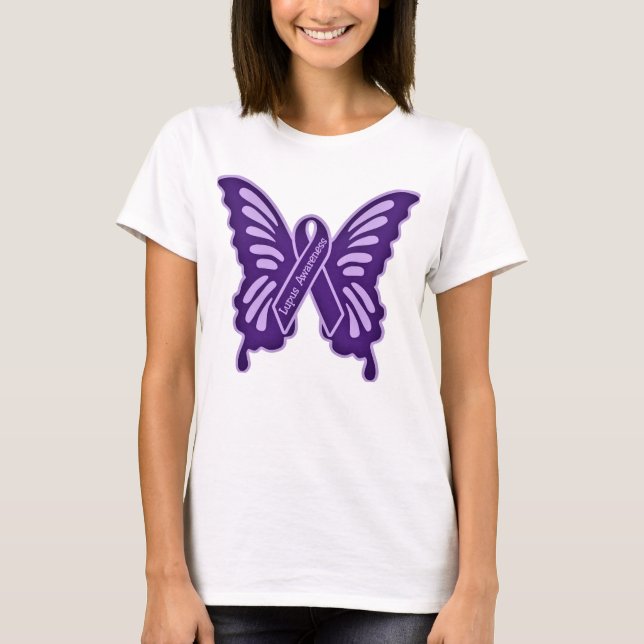Camisa de Sensibilização do Lupus (Frente)