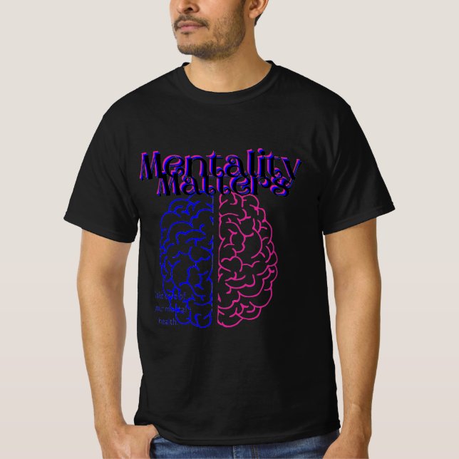 Camisa de sensibilização mental (Frente)