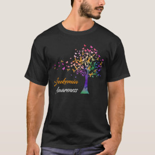 Camisa de Sensibilização para Leucemia da Árvore d
