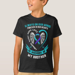 Camisa de Sensibilização para o Suicídio Mulheres