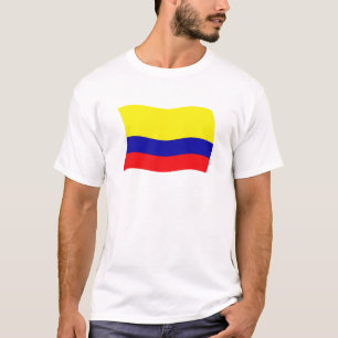 Camisa de Sinalizador da Colômbia