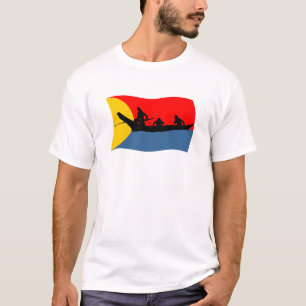 Camisa de Sinalizador da Tribo Clatsop