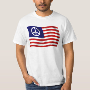 Camisa de Sinalizador de Sinalizador de Paz nos EU