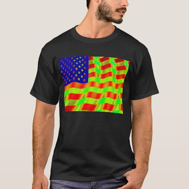 Camisa de Sinalizador Psicodélico (Frente)