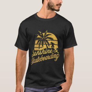 Camisa de skate e sol para o verão do skatista