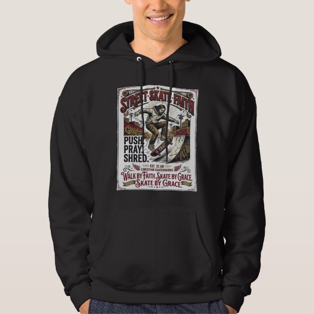 Camisa de Skate Longboard Jesus Cristão (Frente)