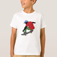 Camisa de skate para rapazes